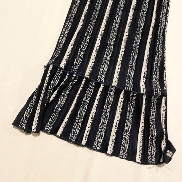 Casa Donna Striped Wide Leg Pants Womens Size M/L - Picture 13 of 15